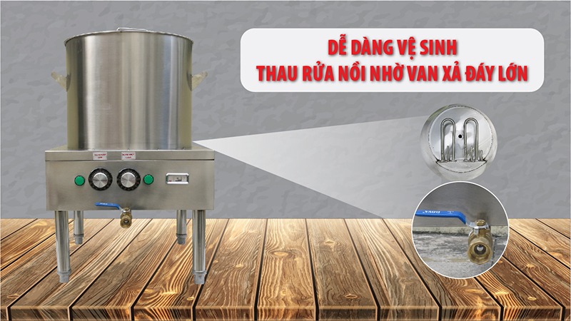 NỒI NẤU PHỞ ĐIỆN T&H 30 LÍT